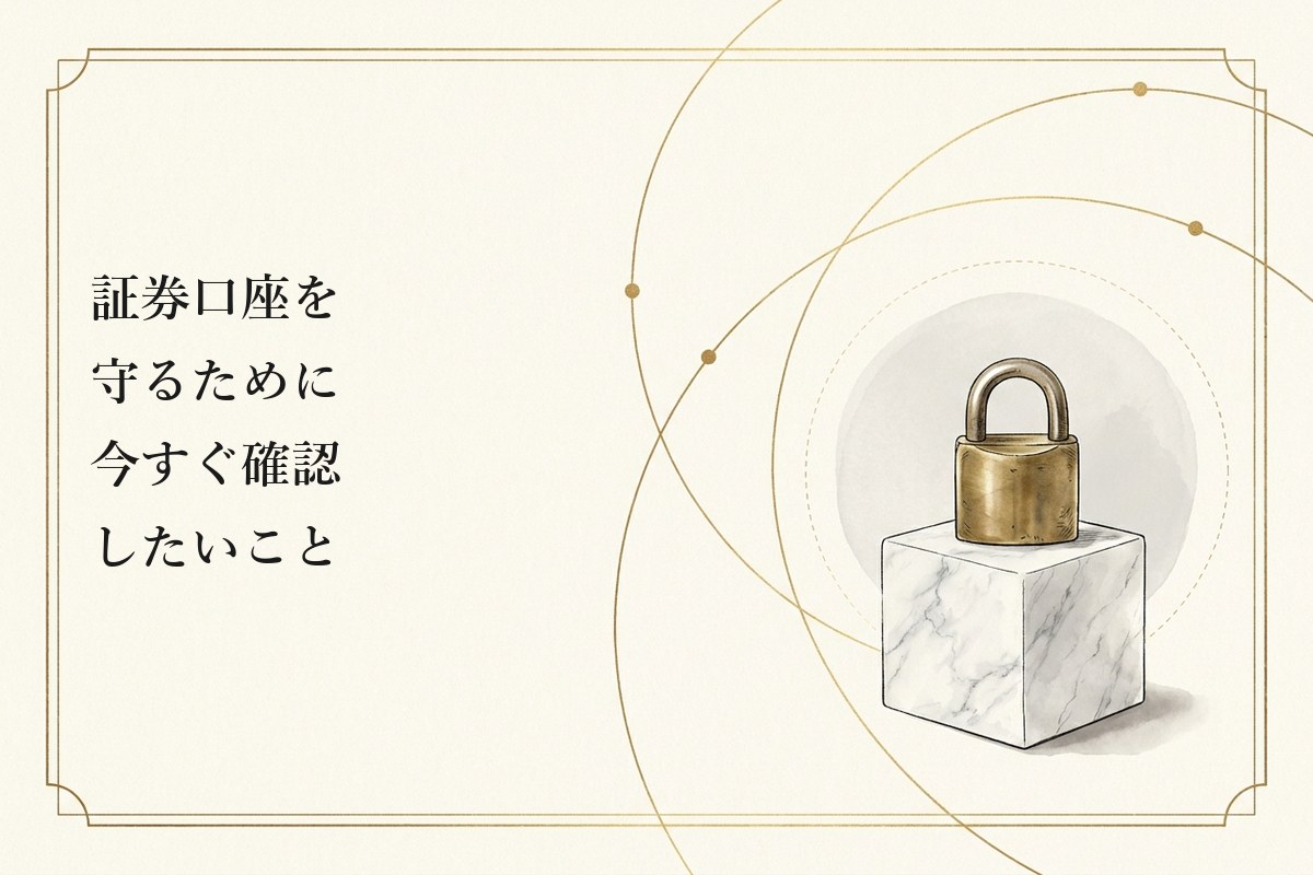 証券口座を守るために今すぐ確認したいこと|SBI・楽天・マネックス・松井・FX・MT4/MT5のセキュリティ対策【2026年10月】